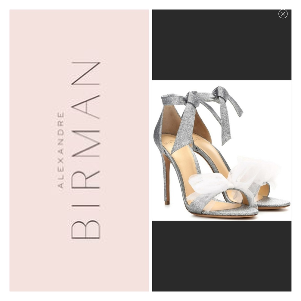 ISO Alexandre Birman Clarita Tulle Bow Sandals